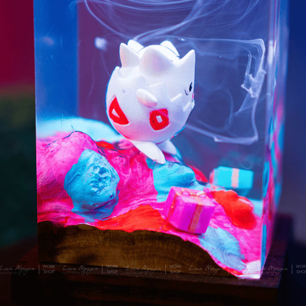 Pokemon Togepi Night Light, Desk Decoration, Bedroom Decor, Handmade, Suitable for Gift Giving - CDResin.com